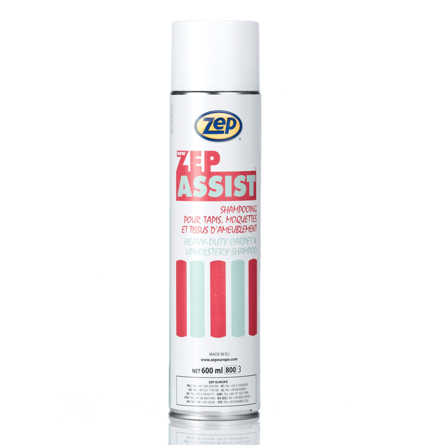 Kuinka puhdistaa matot ja verhoilut helposti ja tehokkaasti? Zep Assist-verhoilushampoon avulla!