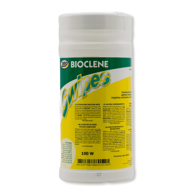 Helppokäyttöinen puhdistus- ja desinfiointiliina.