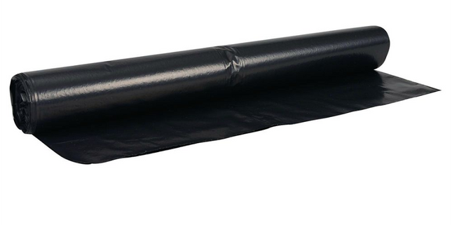 JÄTESÄKKI 150 L MUSTA 75X110 CM 40 MY | 10 KPL/RLL