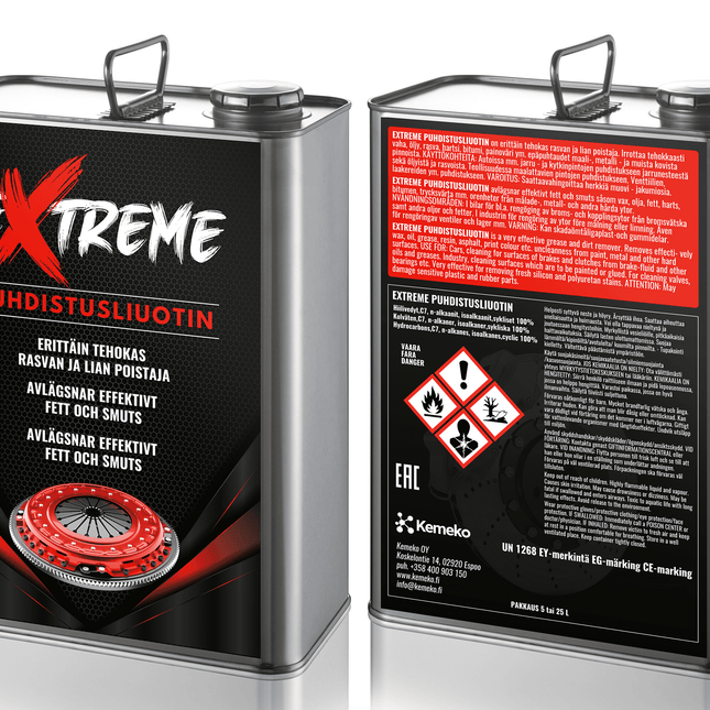 Extreme Puhdistusliuotin (cleaner) 25 Litraa